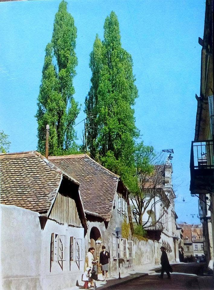 Gornji grad, Matoševa ulica 1970-ih godina A